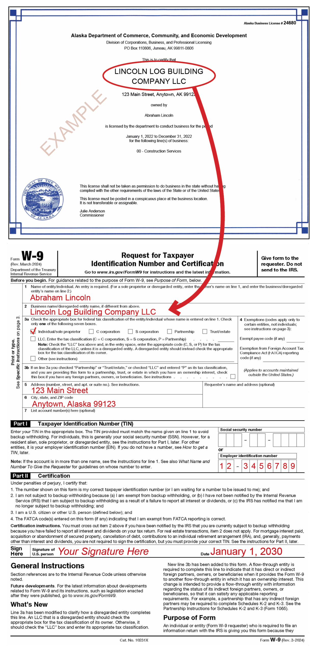 W9 Form Pdf Spanish