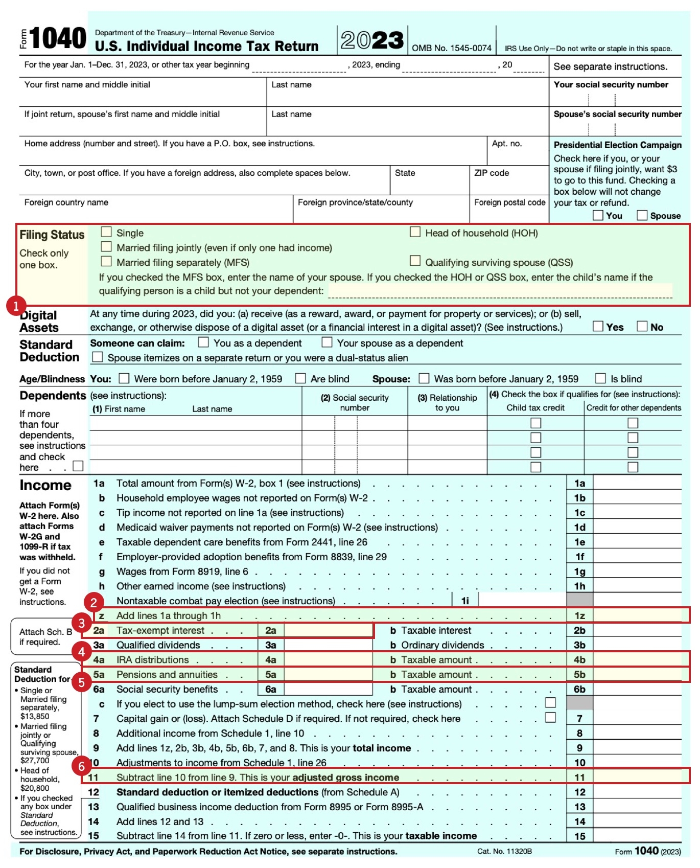Schedule F Form 2023