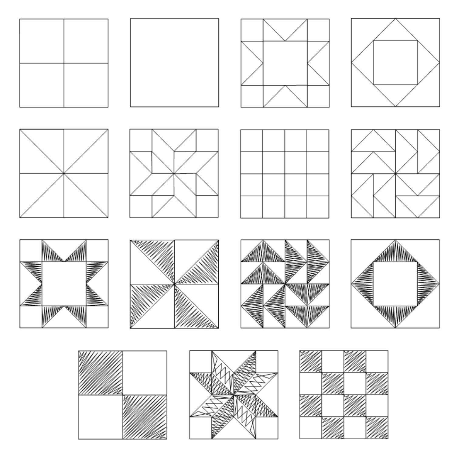 Free Quilt Patterns Printable Block Patterns