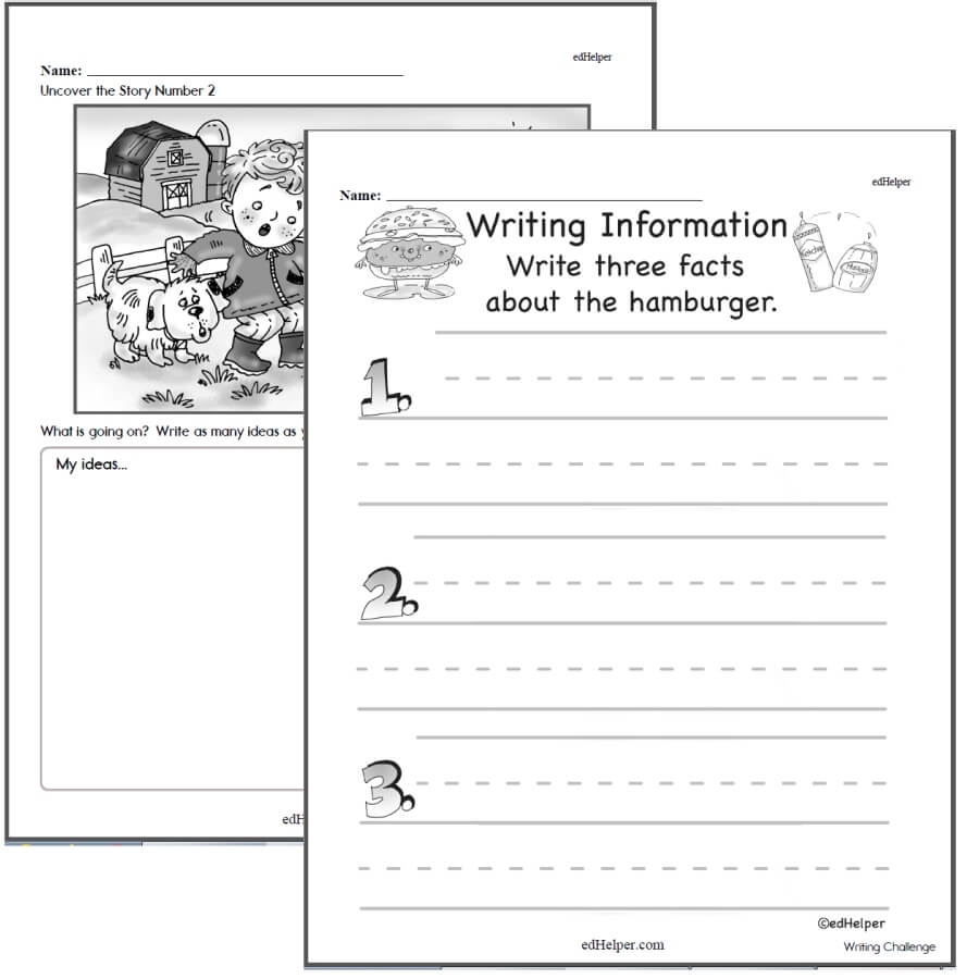 Free Printable Writing Worksheets 3rd Grade
