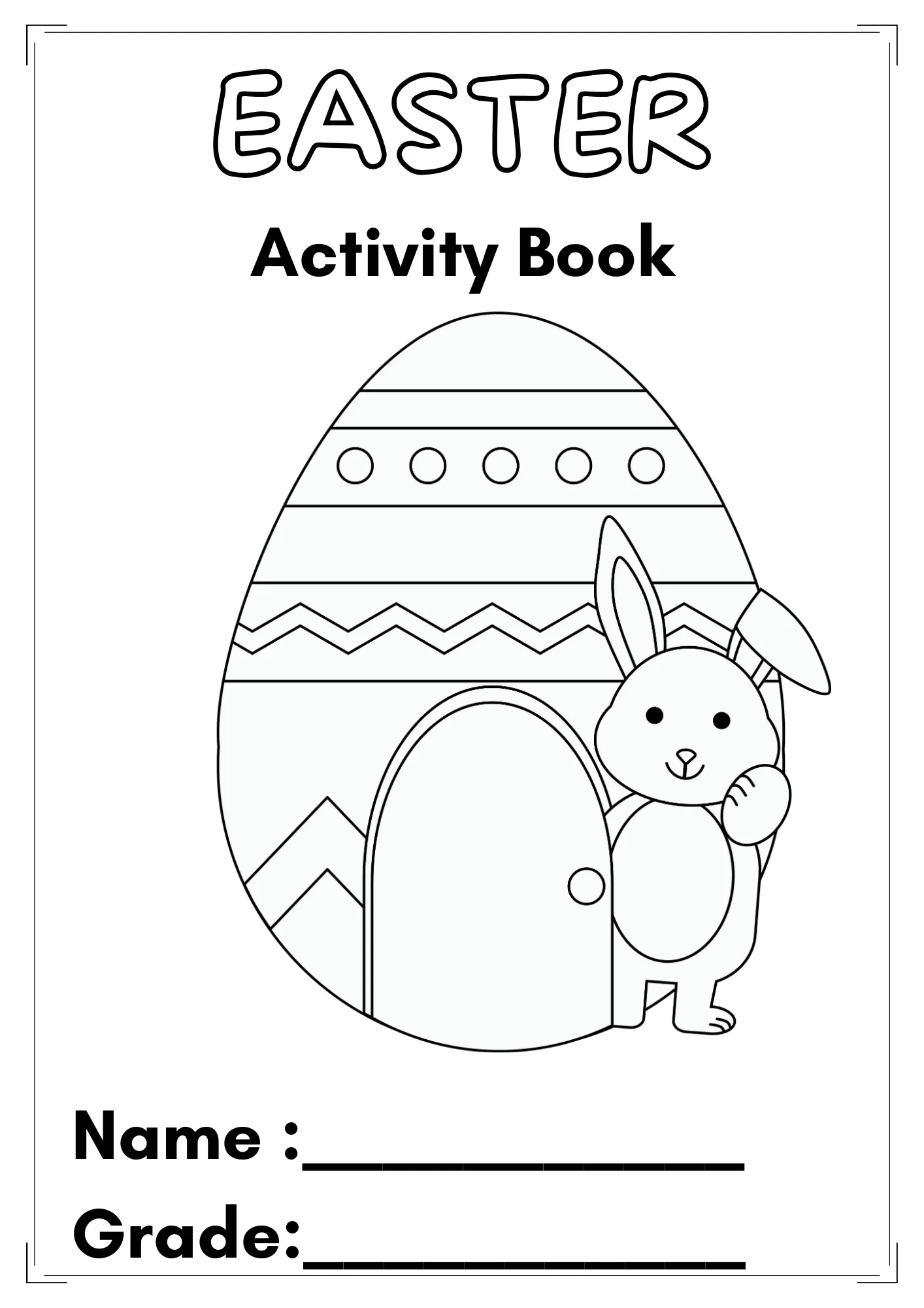 Free Printable Easter Activity Sheets