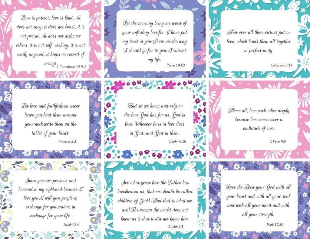 Free Printable Kjv Bible Verses