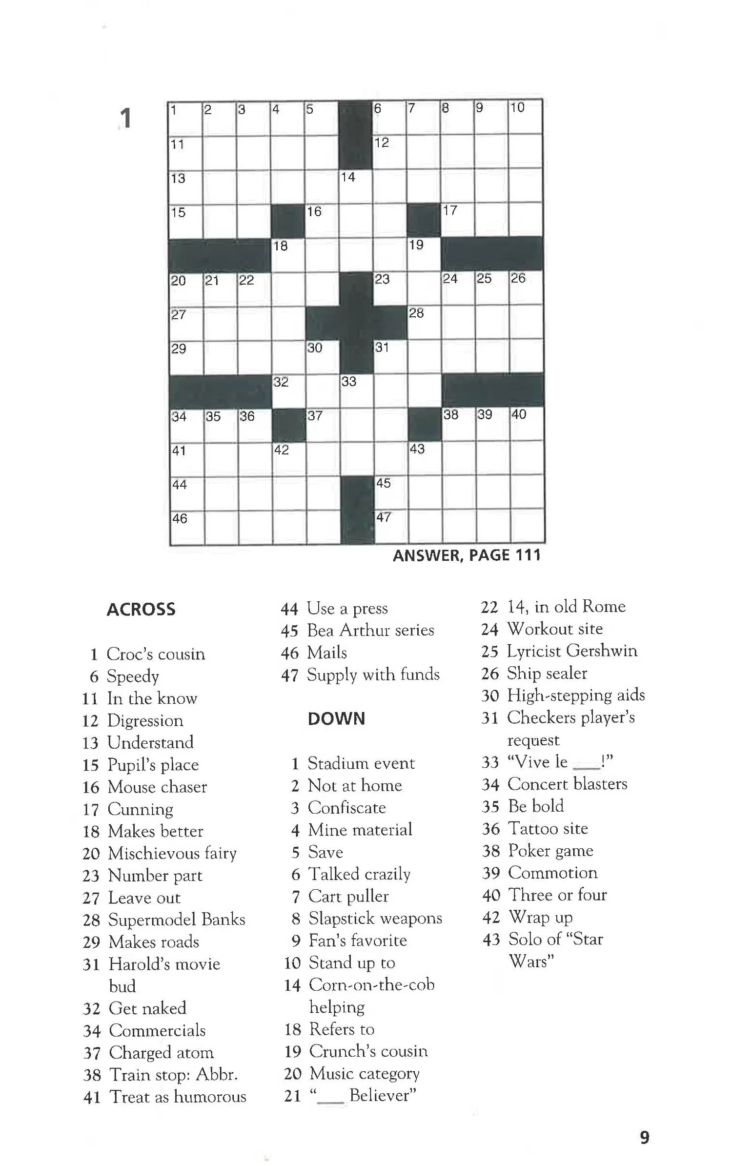 100 Casual Crosswords BookXcess