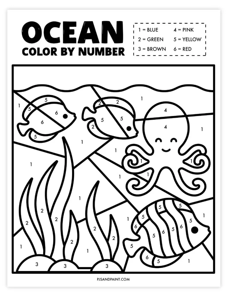 Free Printable Ocean Worksheets