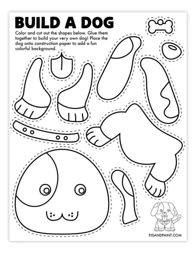 Printable Art Worksheets For Kids