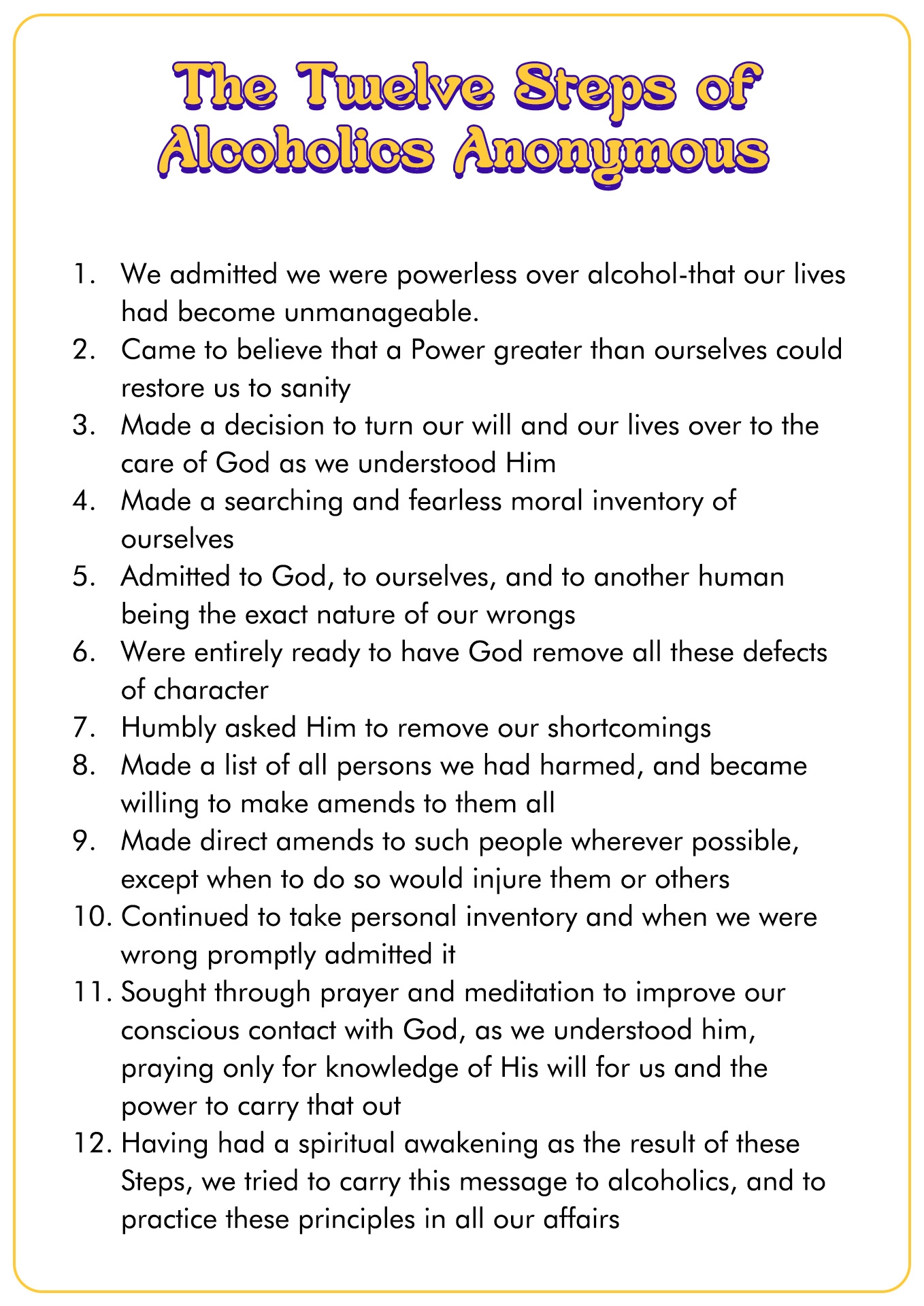 15 12 Step Recovery Worksheets Free PDF At Worksheeto 