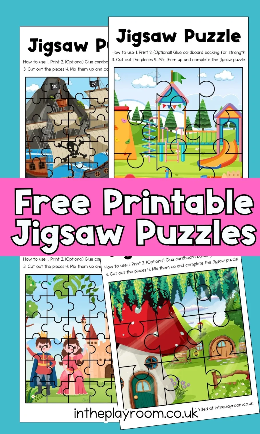 Kindergarten Jigsaw Puzzles Printable