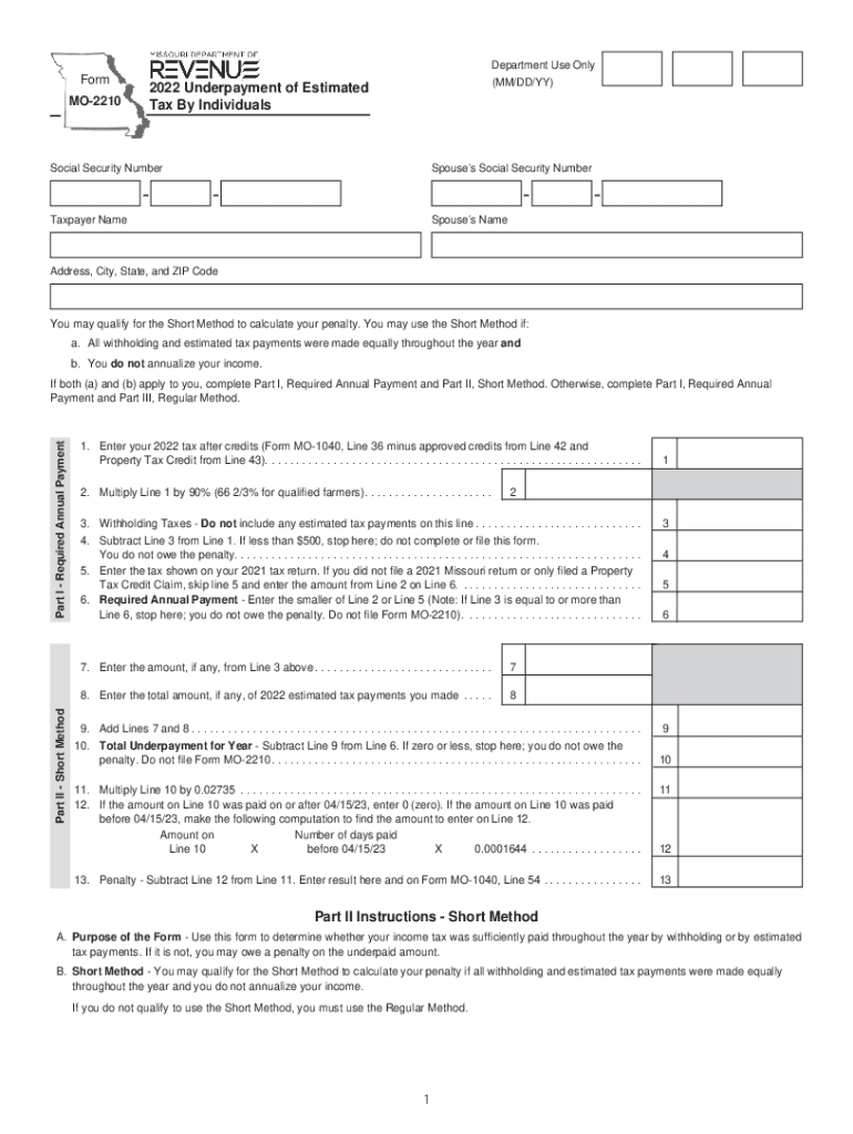 2022 Form 2210 Fill Out amp Sign Online DocHub