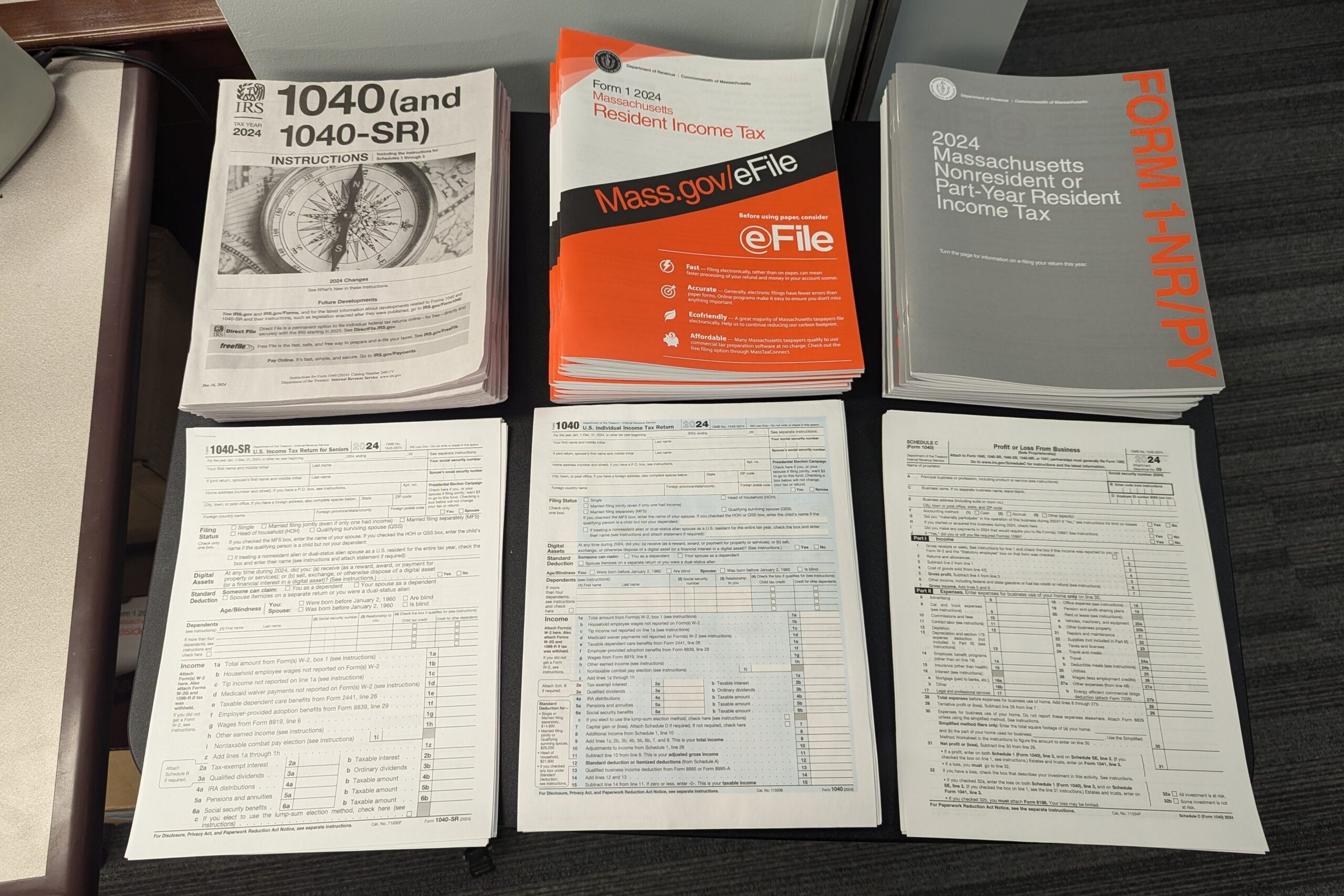 2024 Tax Forms And IRS Information Medfield Public Library