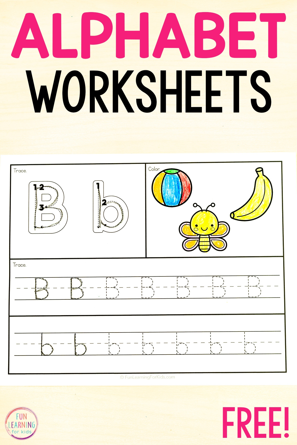 Alphabet Tracing Worksheets Printable