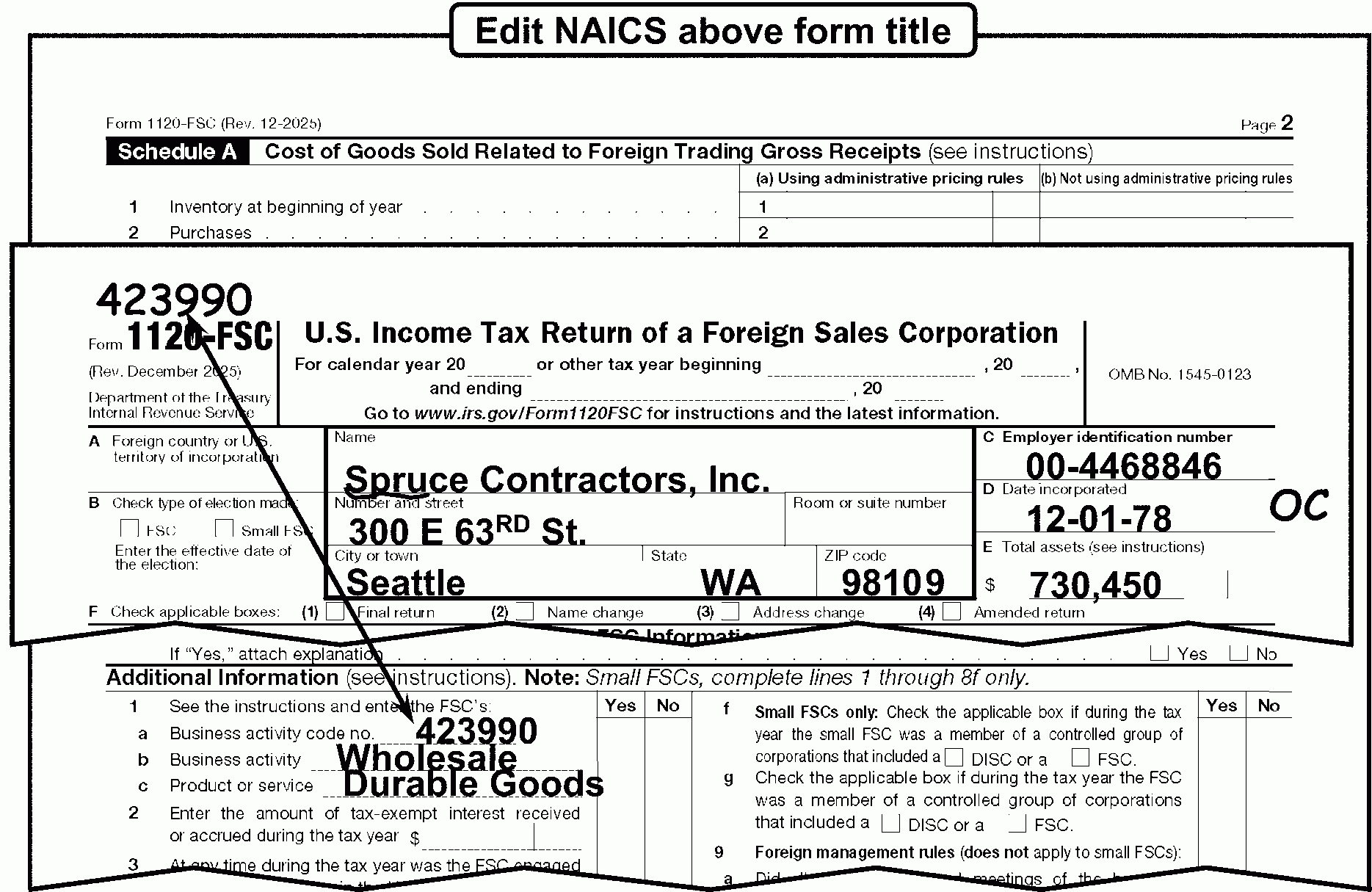 3 11 16 Corporate Income Tax Returns Internal Revenue Service