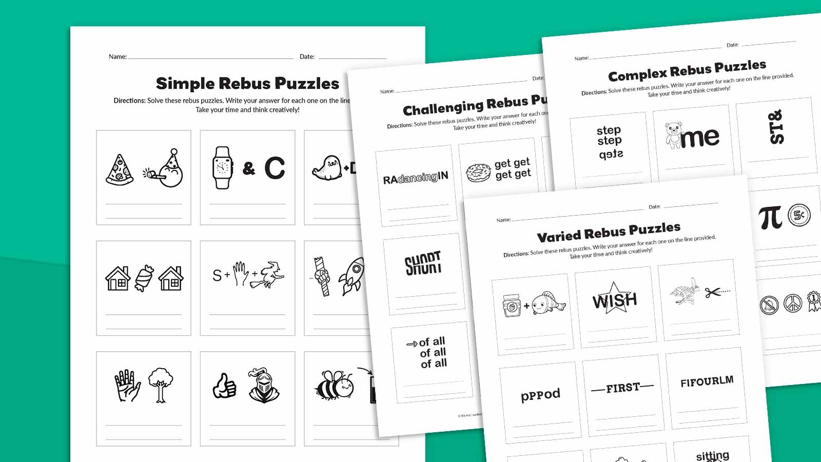 Free Printable Puzzles With Answers