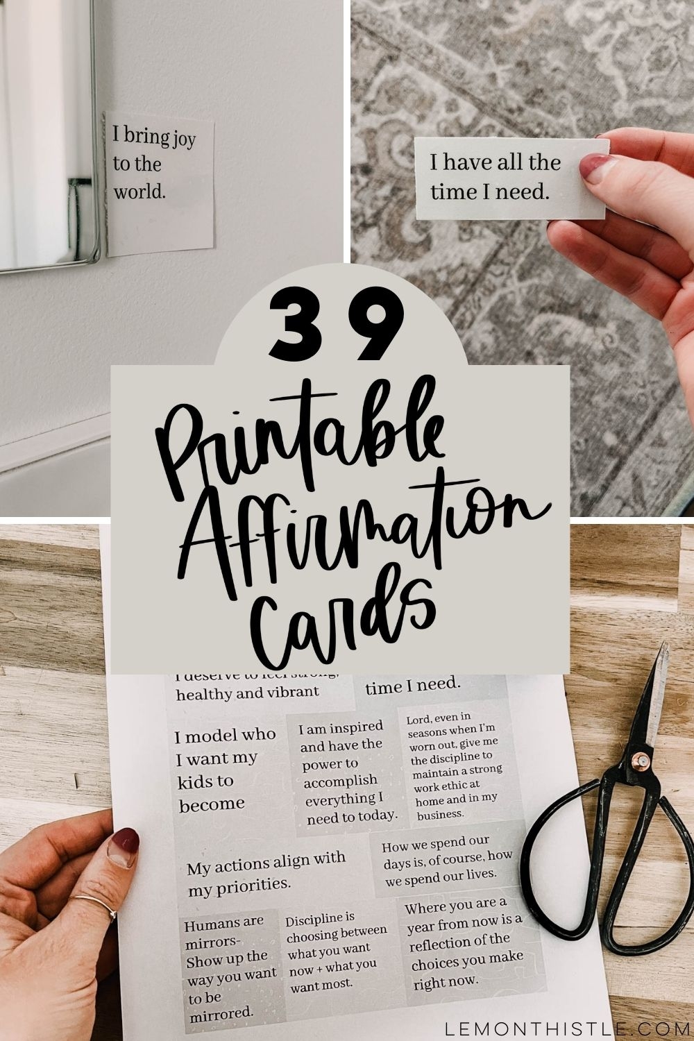 Free Printable Affirmations Pdf