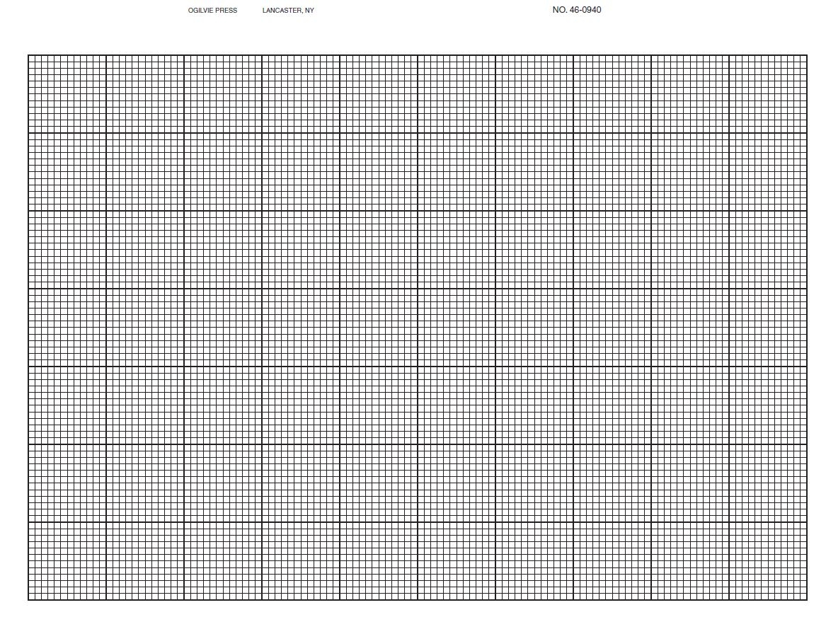 Graph Paper Grid Size
