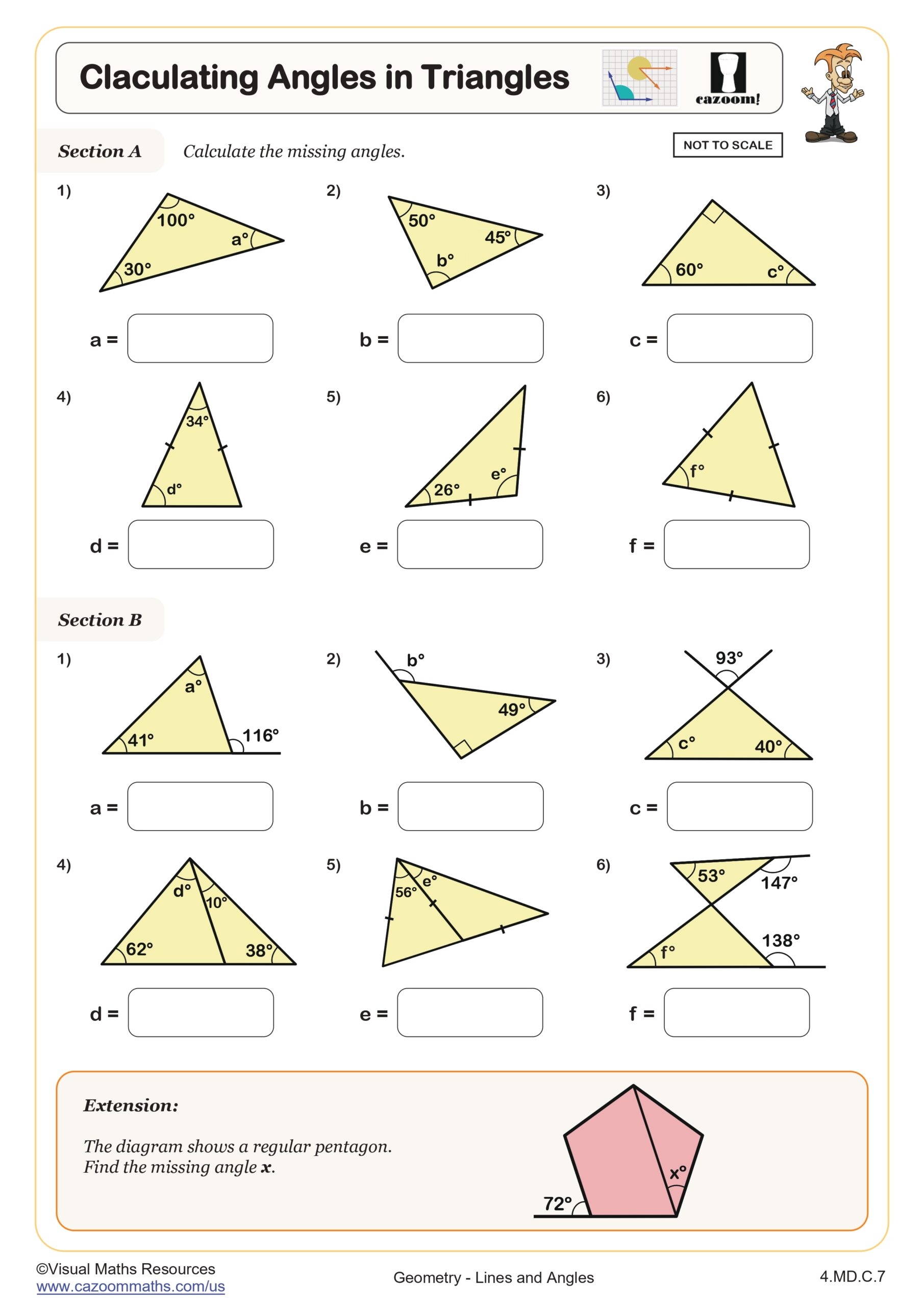 Geometry 4th Grade Worksheets Printable Free