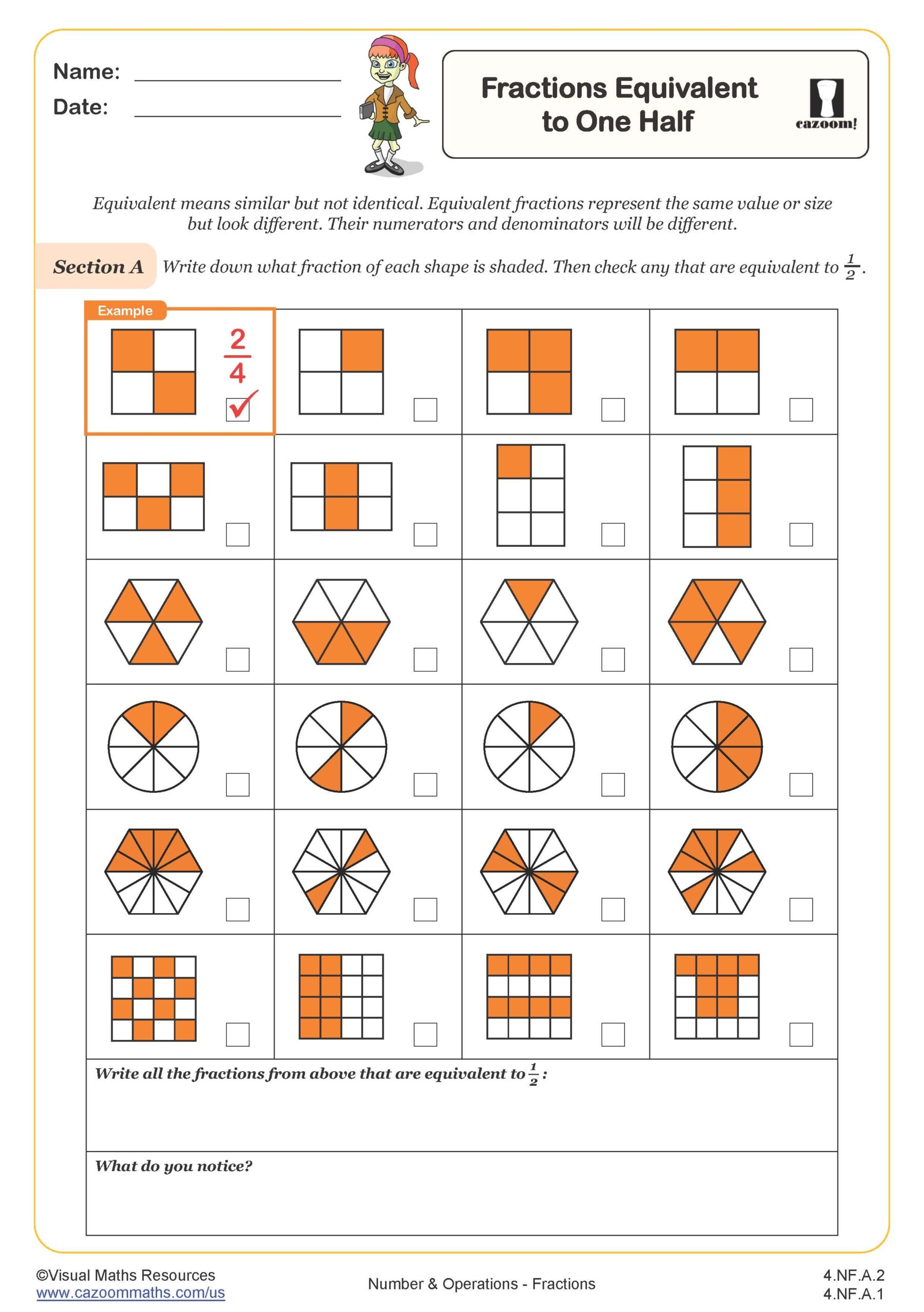 Printable Worksheets For 4th Grade Math