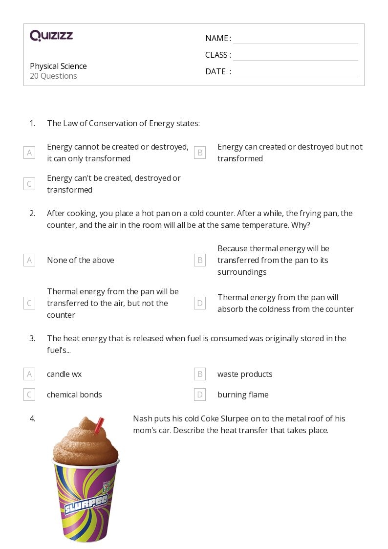 50 Science Worksheets For 8th Class On Quizizz Free amp Printable