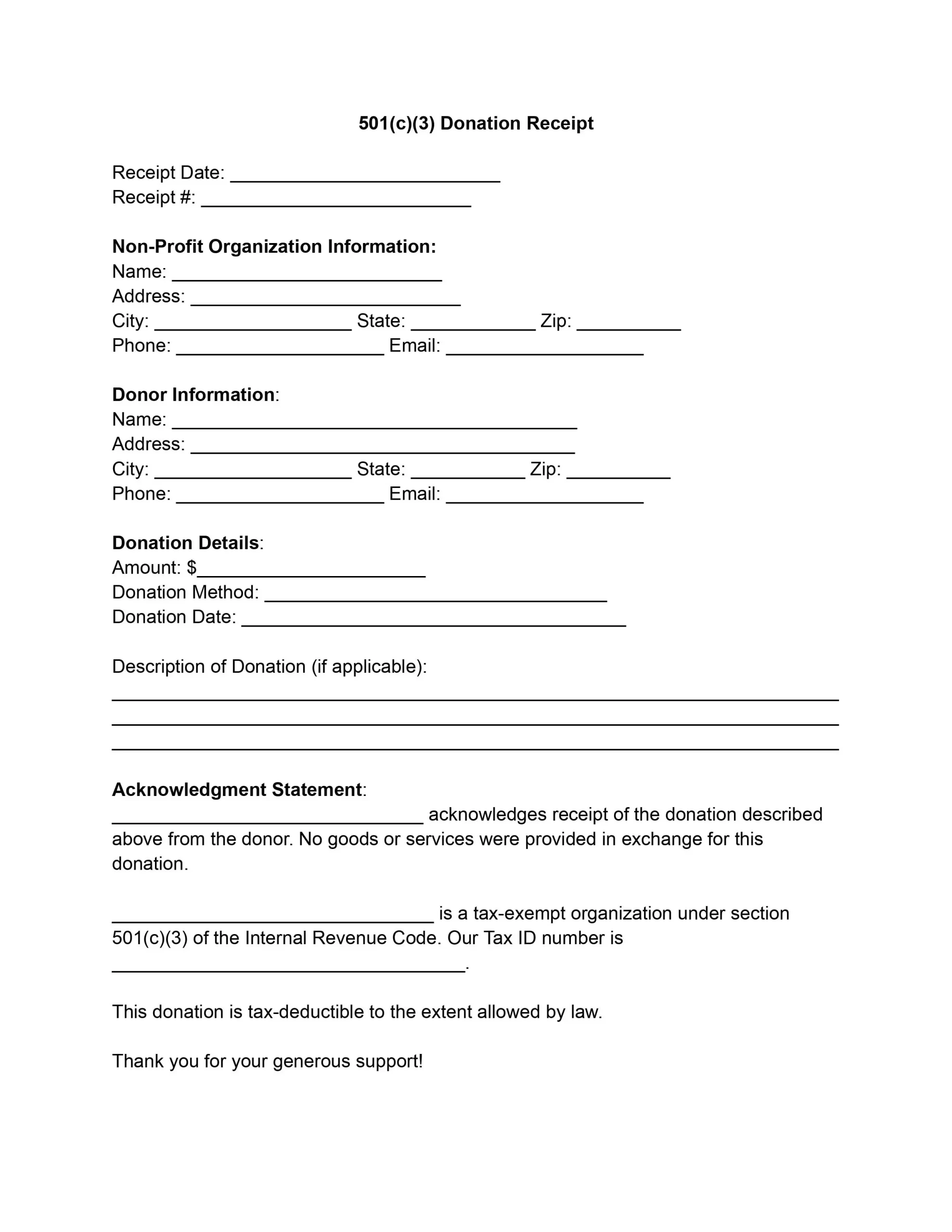 Printable Irs Form 501 C 3
