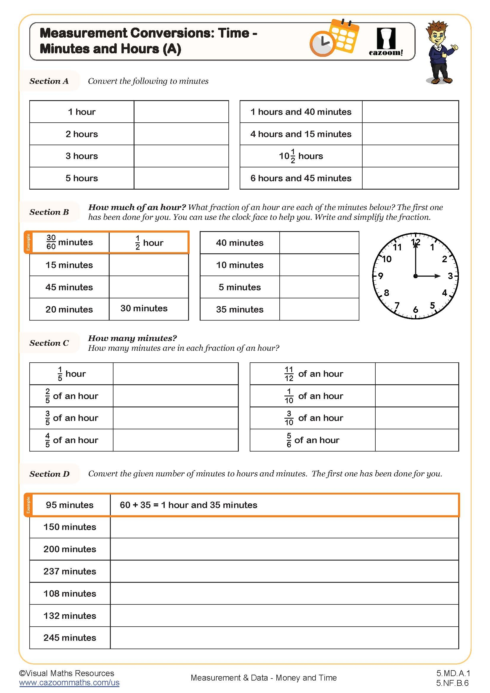 5th Grade Math Worksheets Free Printable Pdf