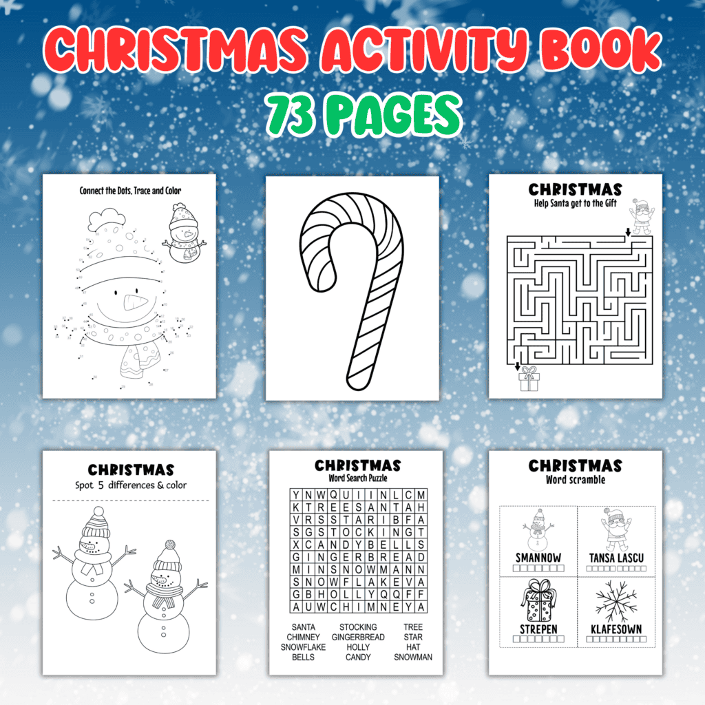 Printable Christmas Puzzles