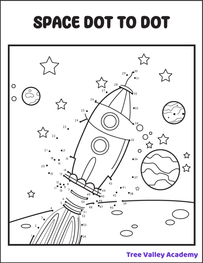 Connect The Dots Printables