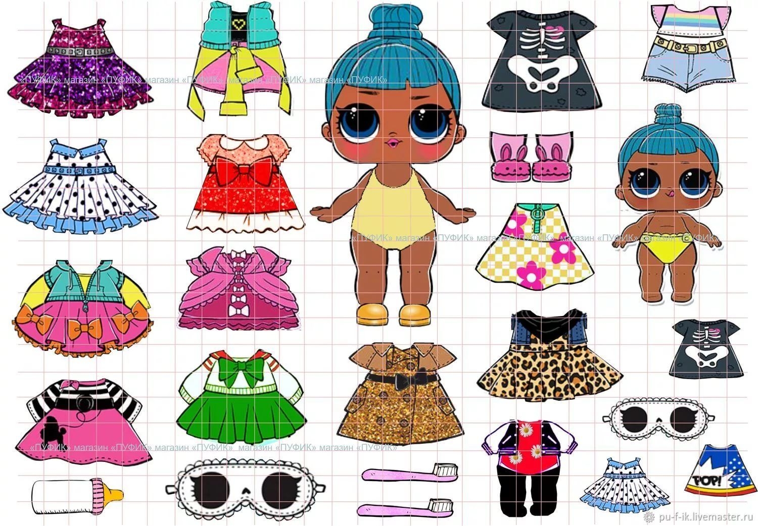 Lol Paper Dolls Printable