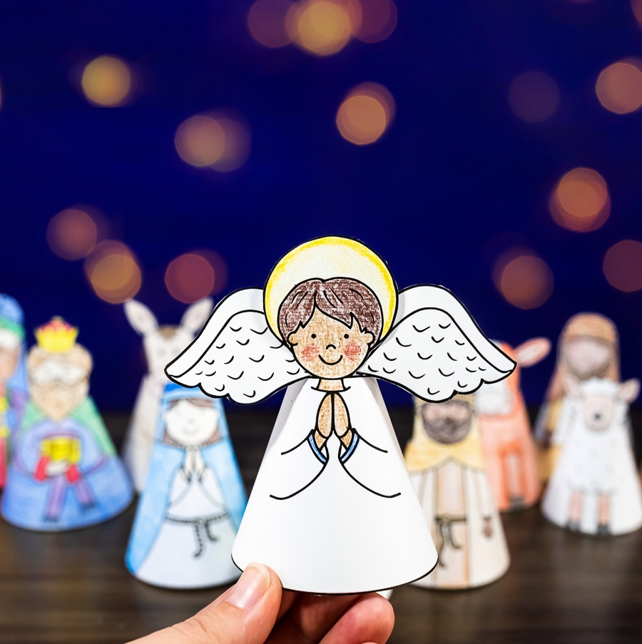 Printable Angel Crafts For Kids