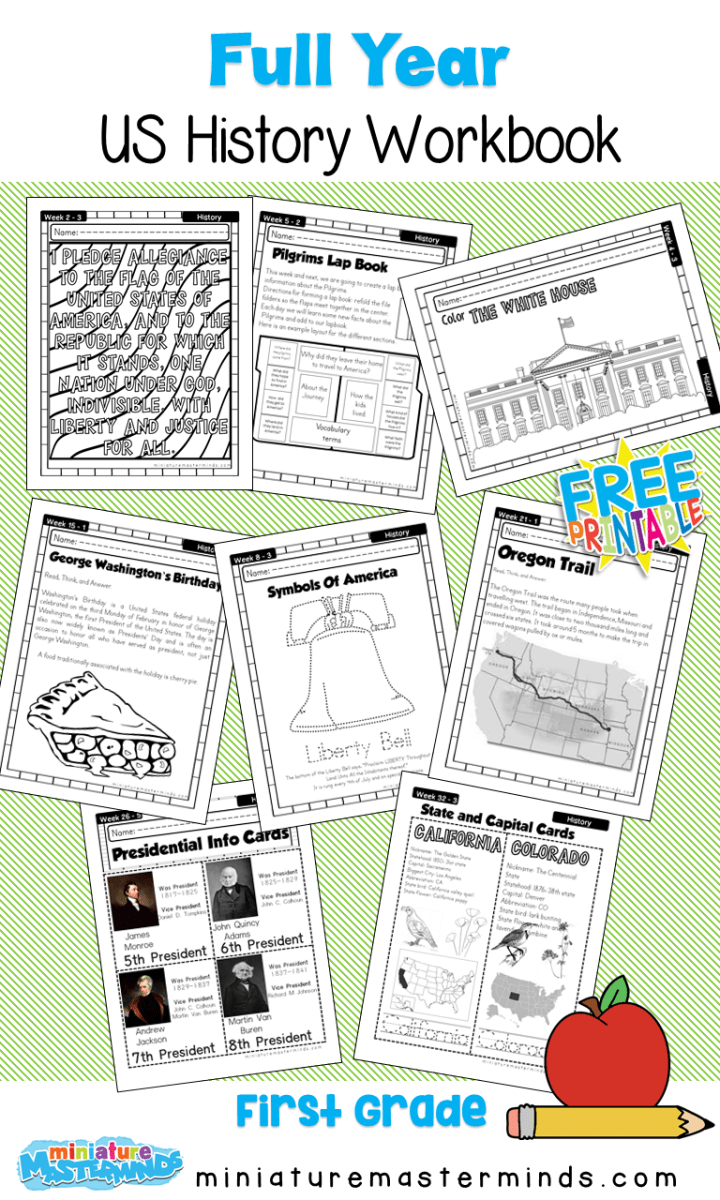 History For 4th Graders Printable Worksheets