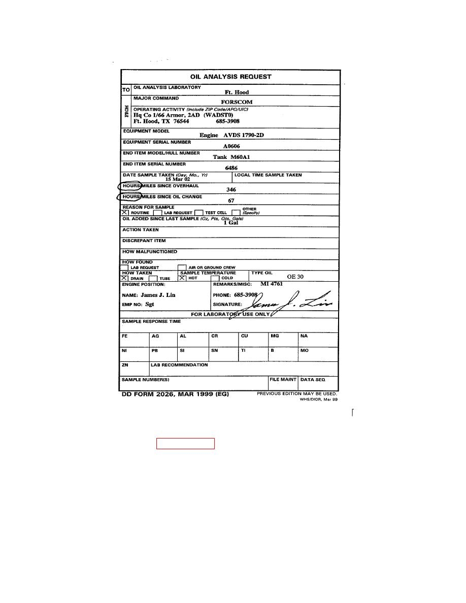 Da Form 2026 Army