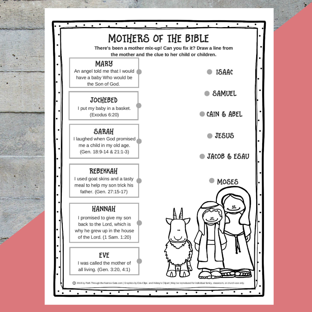 Bible Worksheets Bible Story Printables Worksheets Library