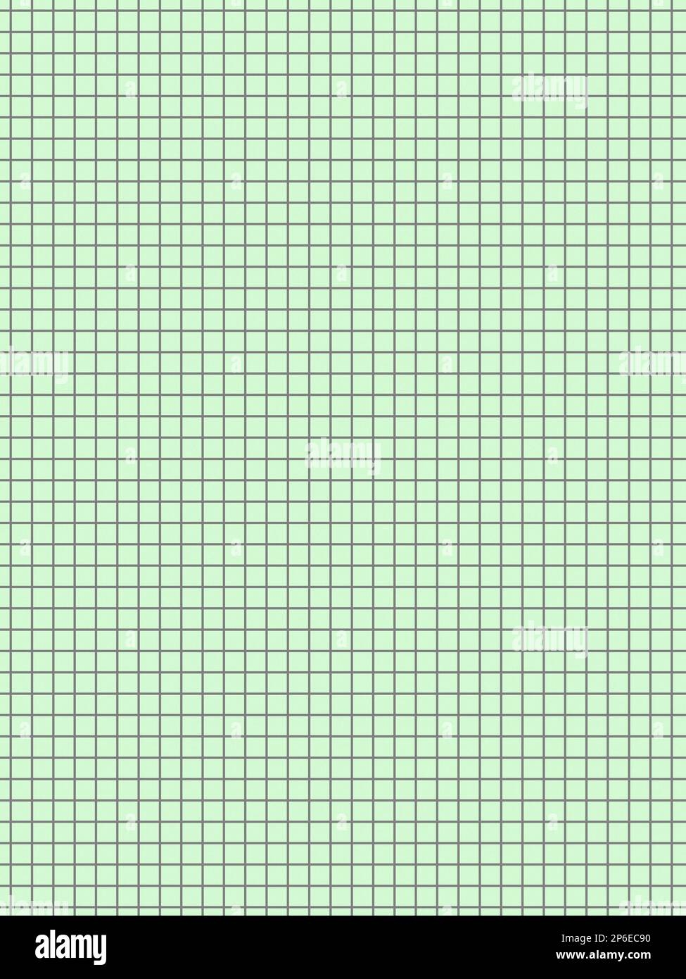 Graph Paper Green Colour