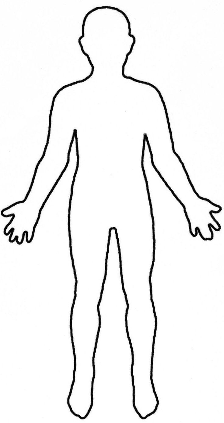 Printable Blank Body Diagram
