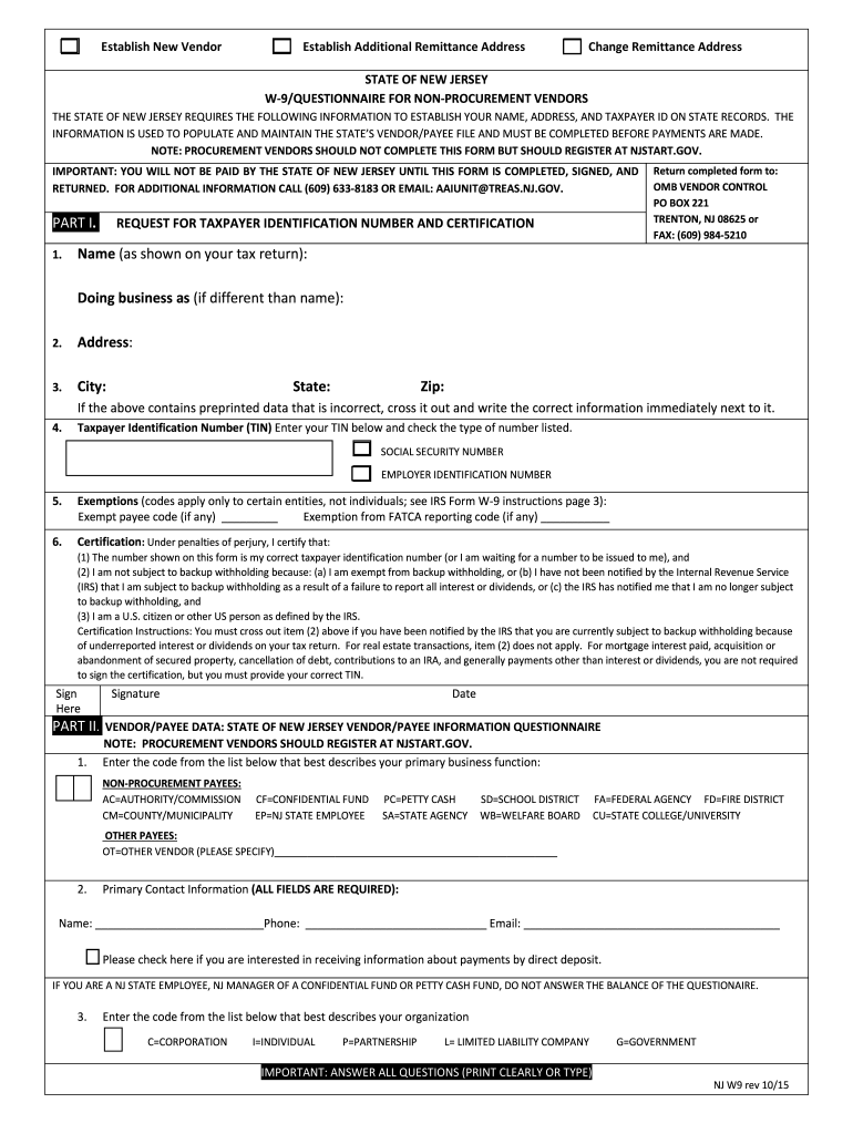 Ohio W9 Form Pdf