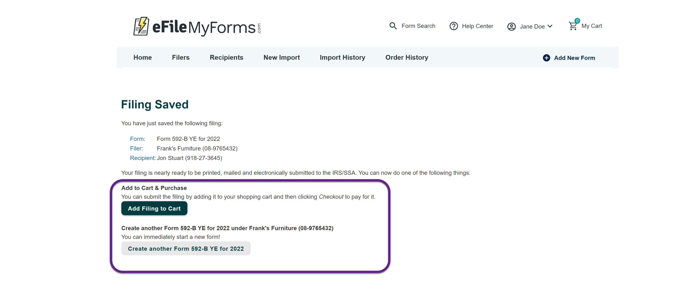 CA 592 B Reporting EFileMyForms