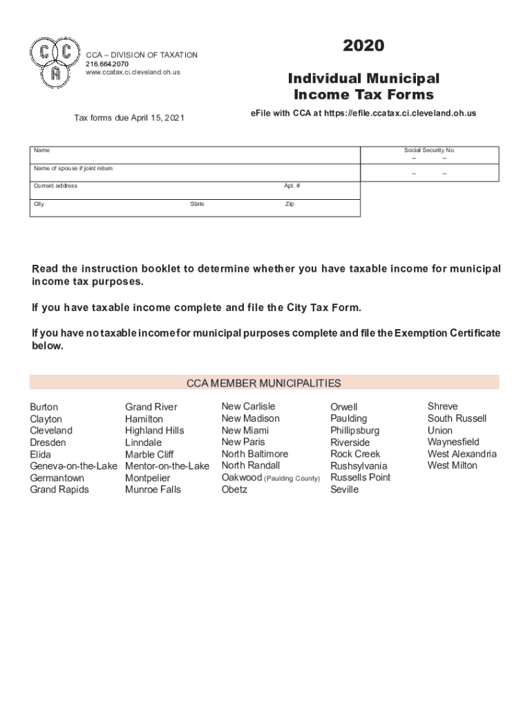 Cca Tax Forms Fill Out amp Sign Online DocHub