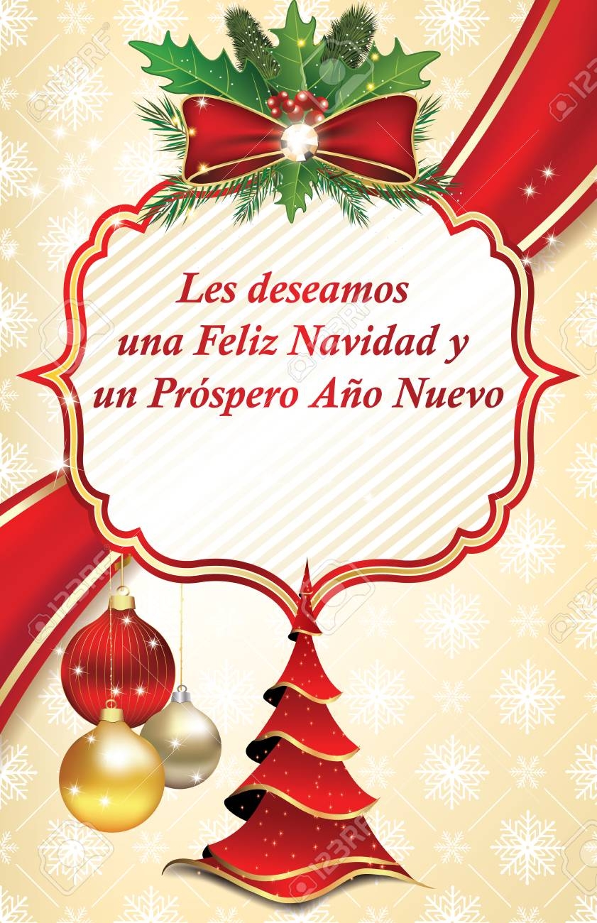 Printable Spanish Christmas Cards