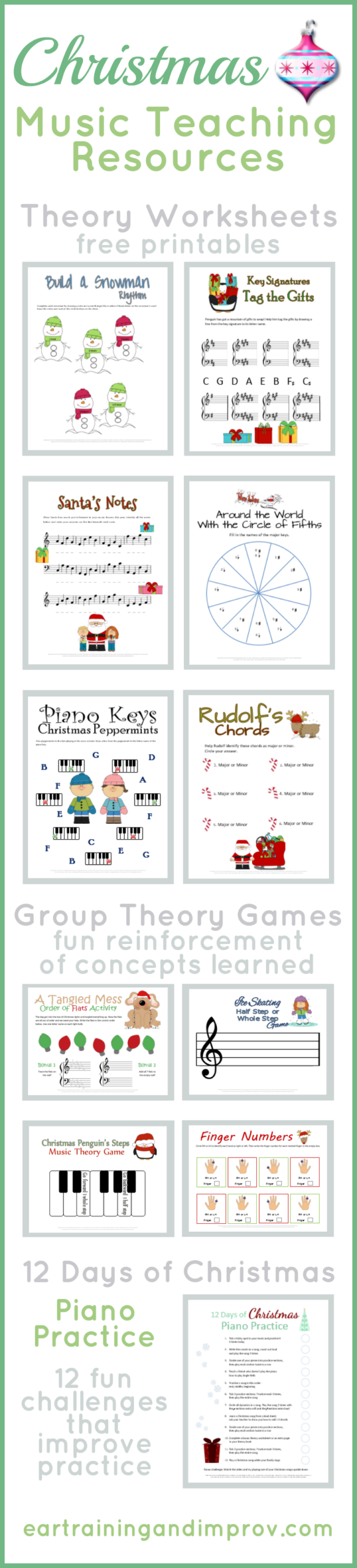 Free Printable Music Activity Sheets