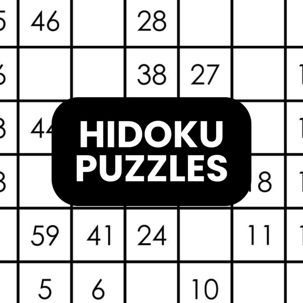 Printable Hidato Puzzles