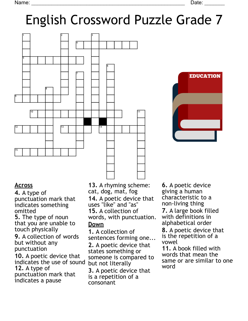 Crossword Puzzle WordMint