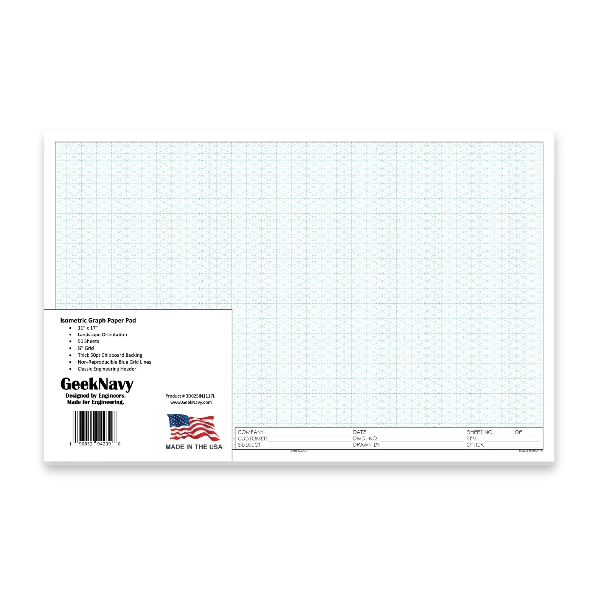 Printable Isometric Graph Paper 11 X 17 Pdf