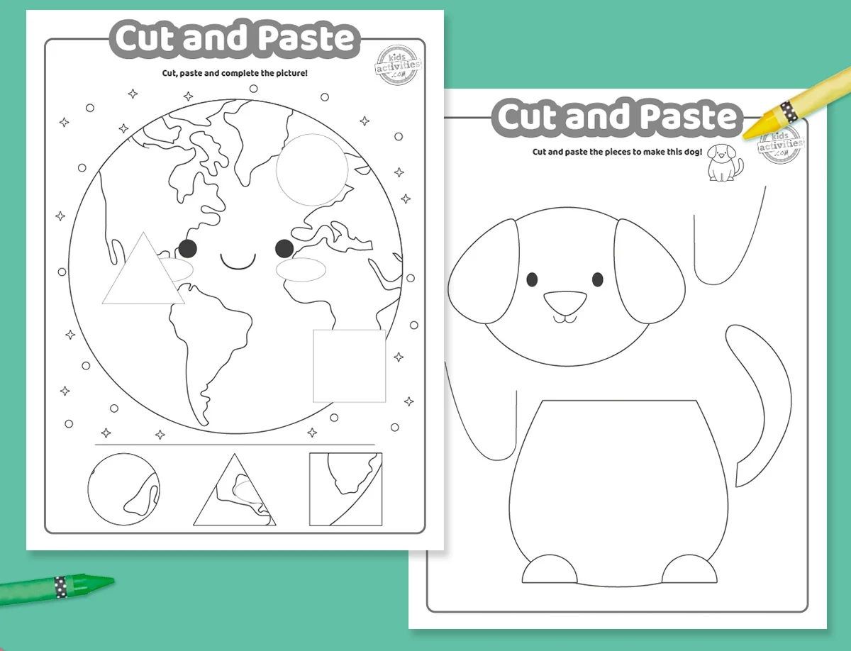 Cut And Paste Printables