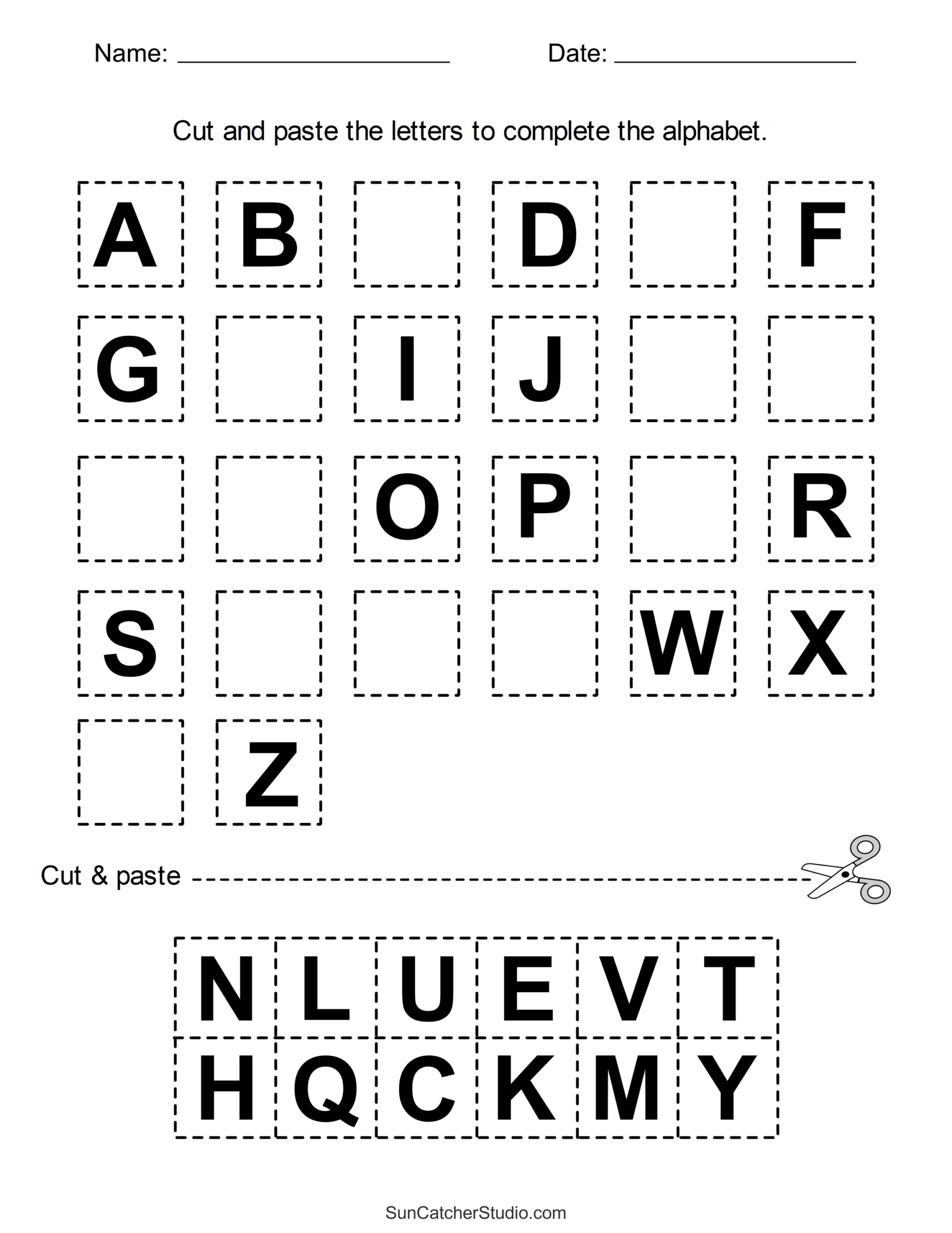 Printable Learning Worksheets
