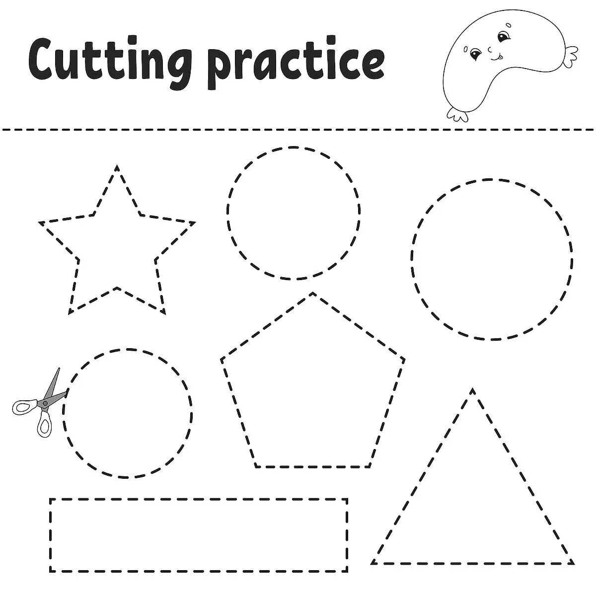 Free Printable Cutting Practice