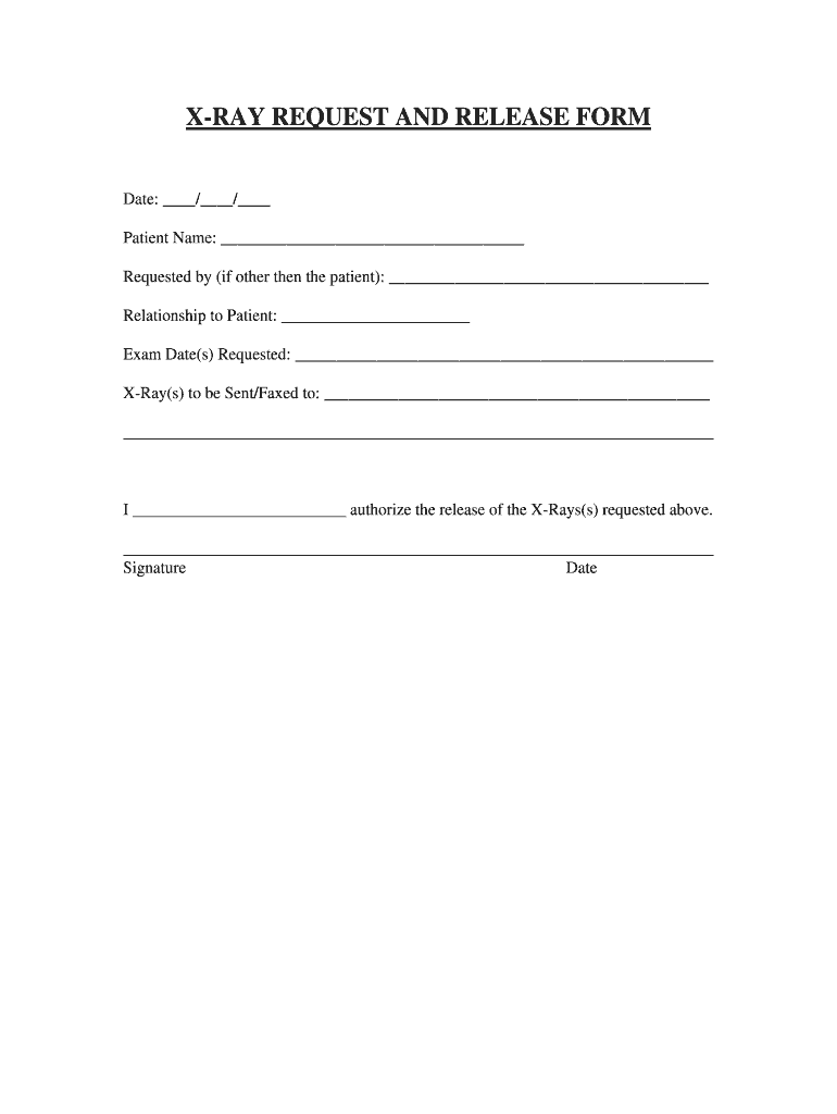 Dental Health Of Rockland X Ray Request And Form Fill Online 