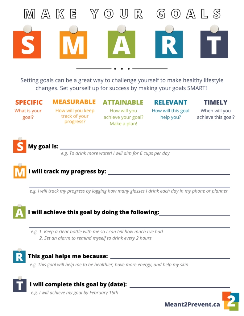 Goal Worksheet Printable