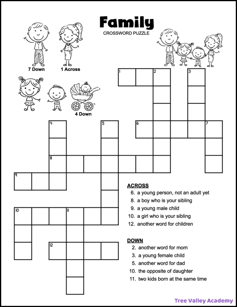 Online Free Crossword Puzzles Printable