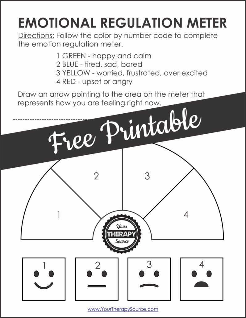 Free Printable Emotion Worksheets Pdf
