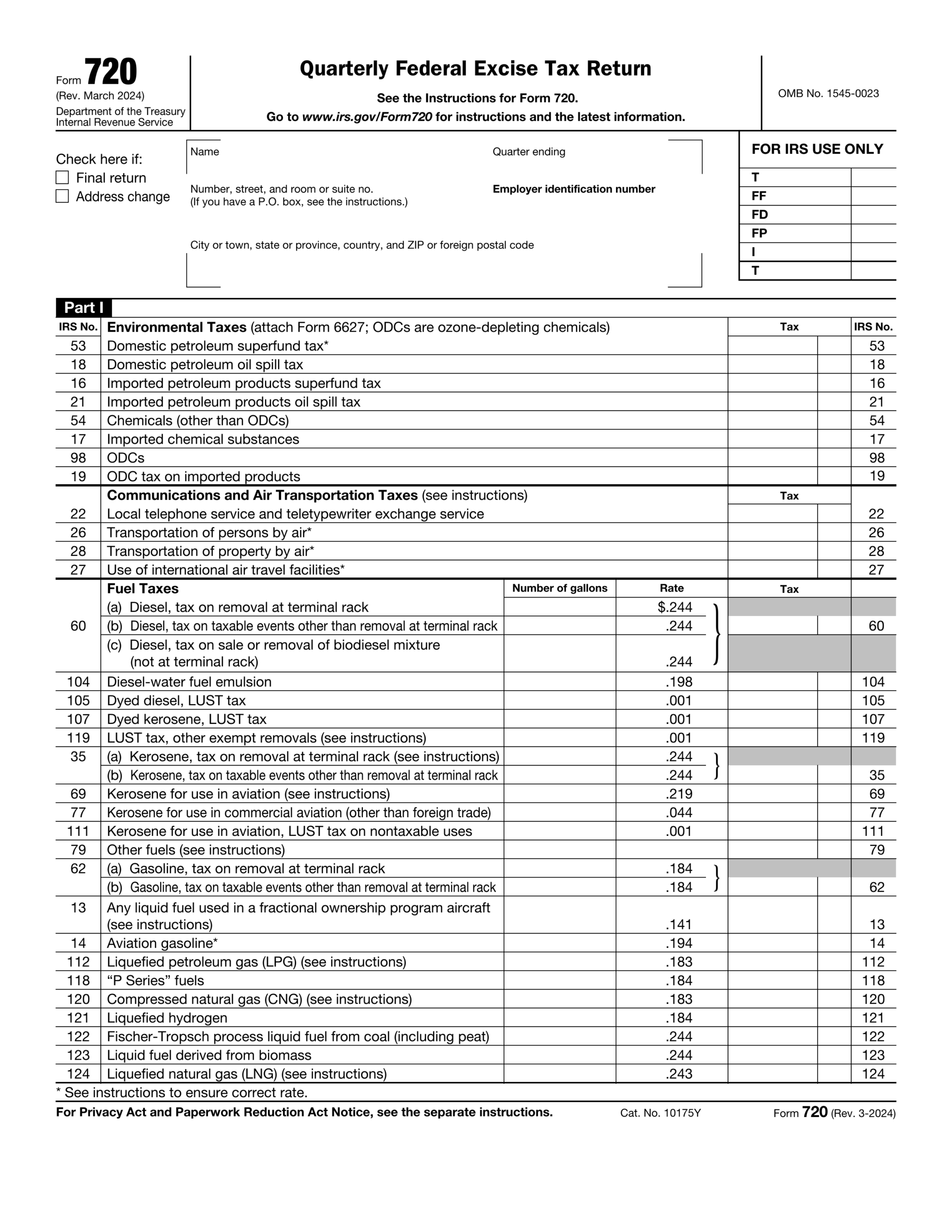 Irs Form 5329 For 2023 Printable
