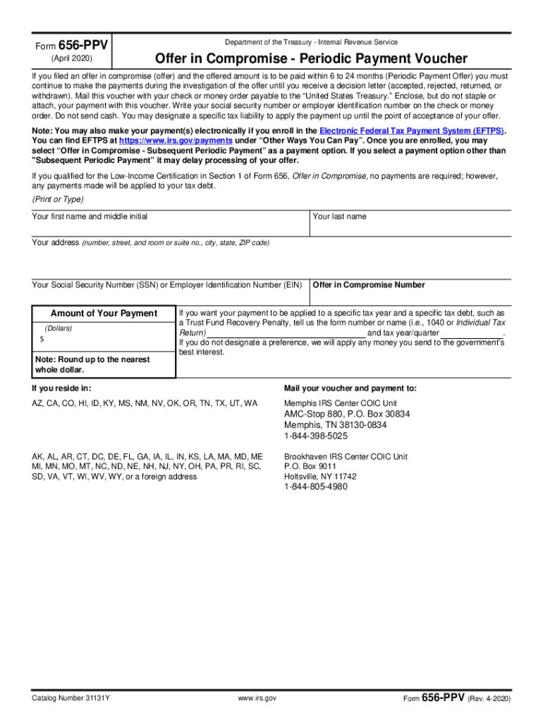 Printable Form 656
