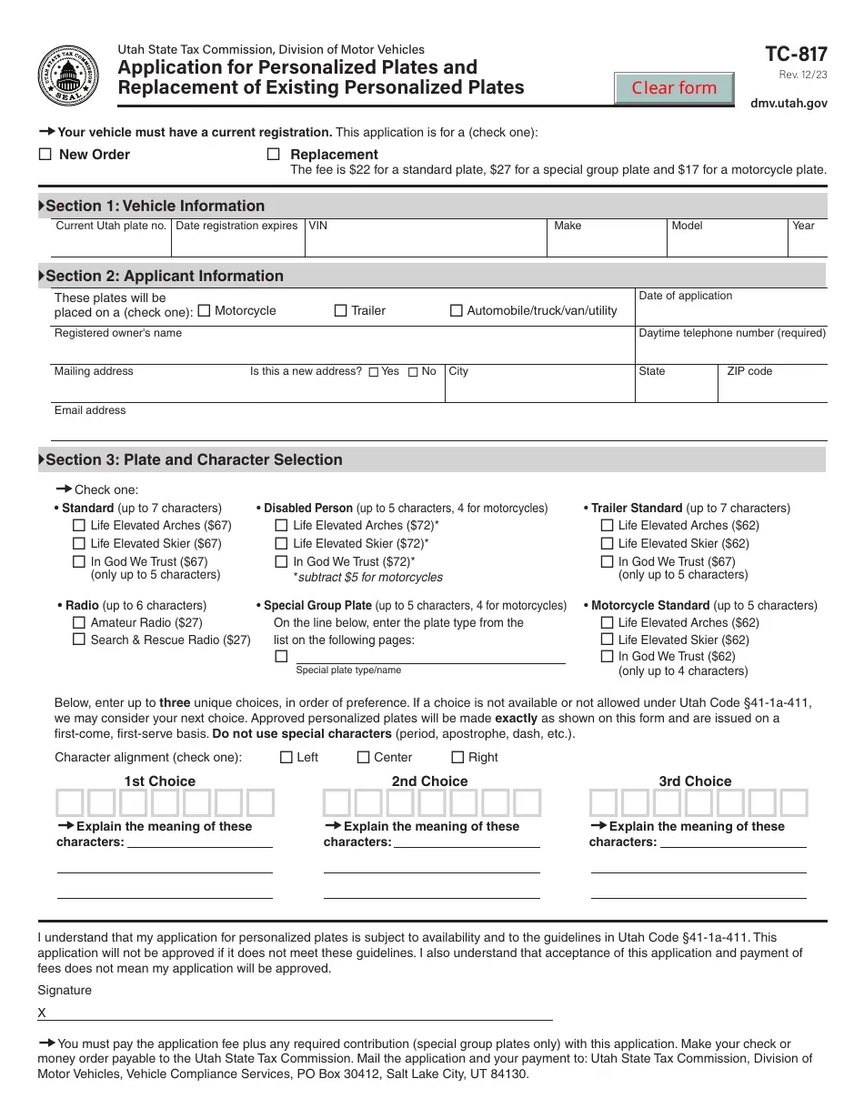 Tc 656 Printable Form